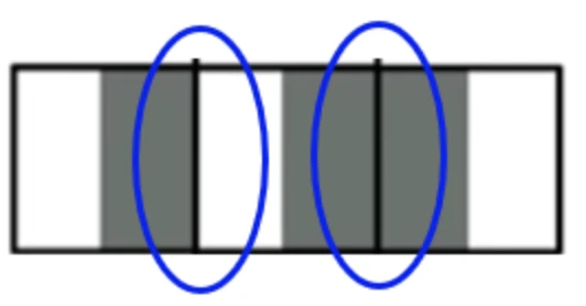 Net shows the touching edges are white-to-grey or grey-to-grey