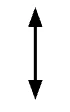 Double-headed arrow