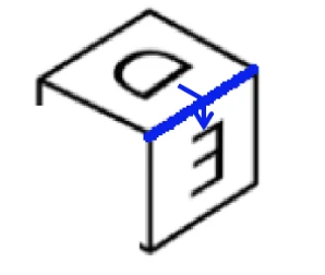 Why Option D does not match how D and E meet in the net